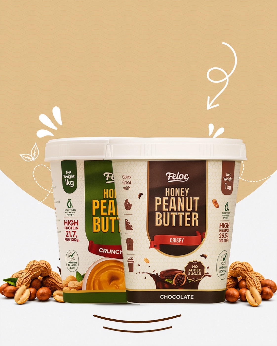 Chocolate  & classic Mixed combo — 1Kg+1kg